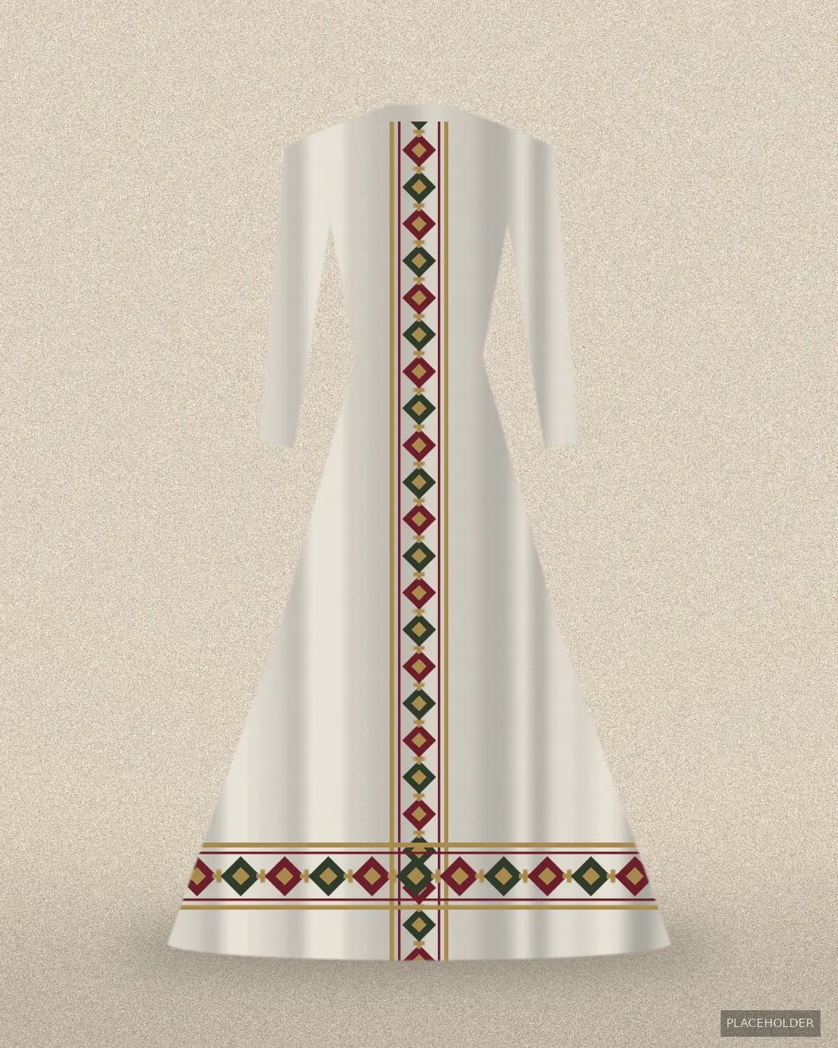 ምሳሌ ምስል፦ ነጭ የሐበሻ ቀሚስ